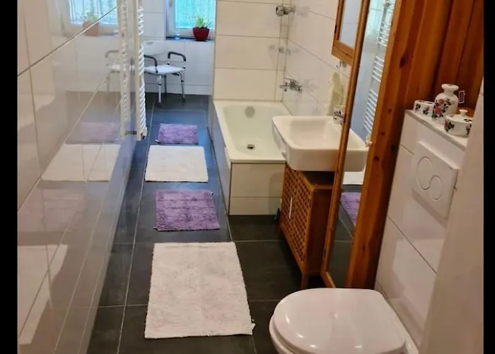 Nana-eg-80m2 Sanierter Altbau-parkplatz-kleiner Garten-wlan-netflix-2zimmer-kueche-dusche-wanne-waschmaschine *